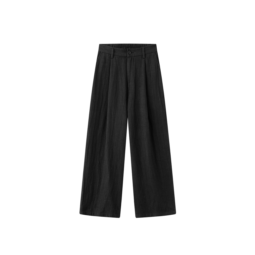 Anniehall Casual Loose Drape Trousers
