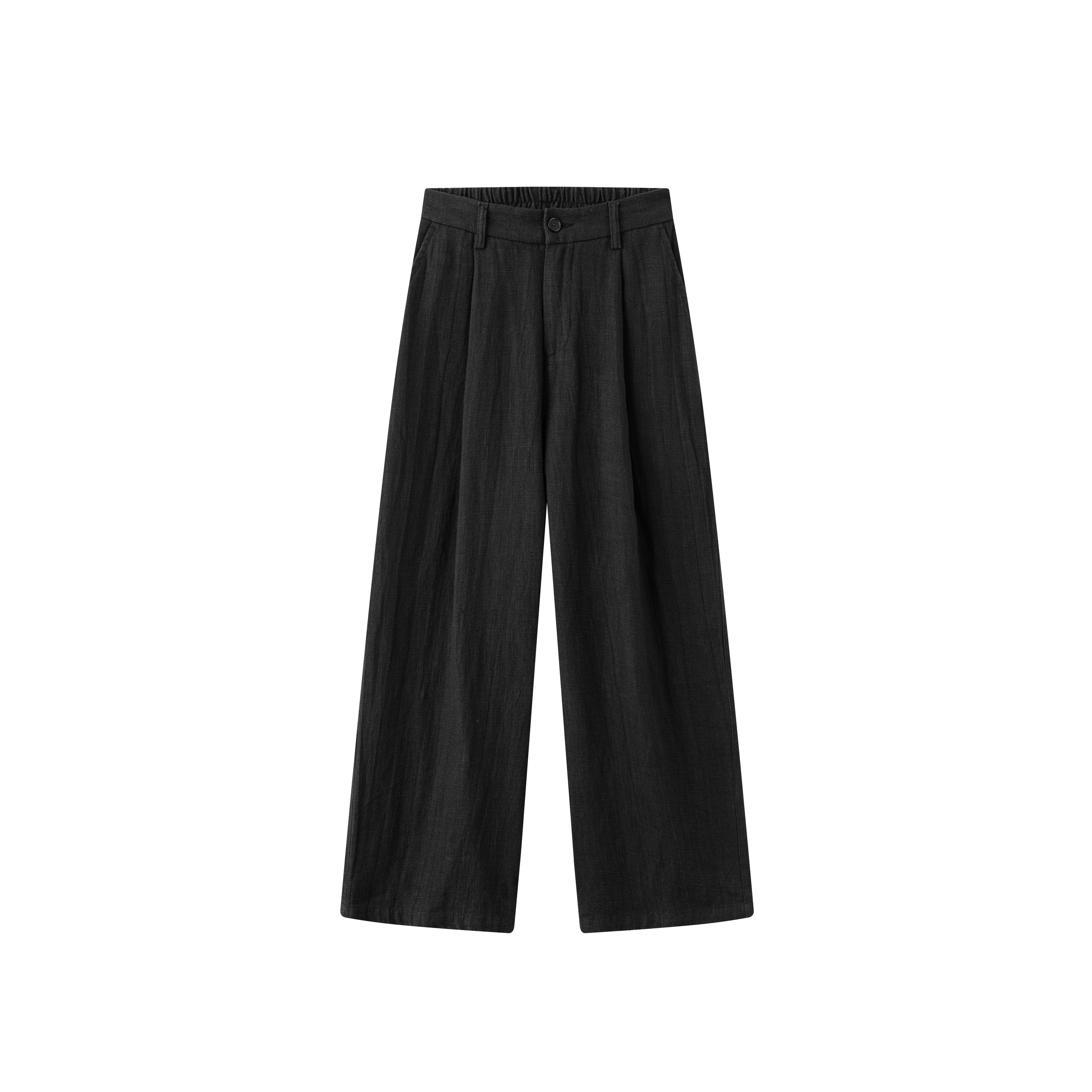 Anniehall Casual Loose Drape Trousers