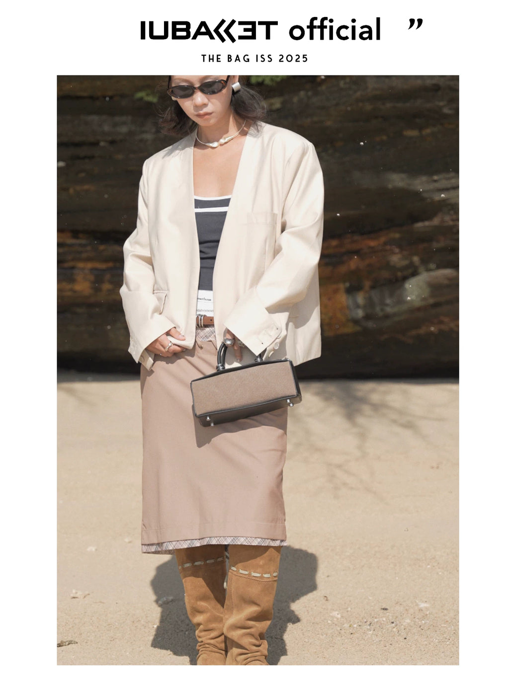IUBALLET Niche Portable Small Square Bag