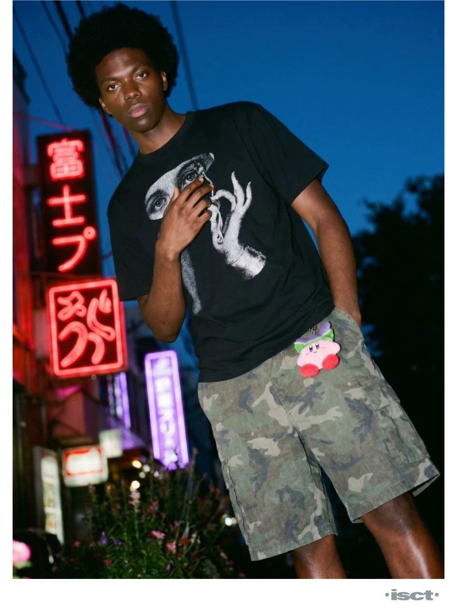 ComicTree Crew Neck Shoulder Versatile Tee