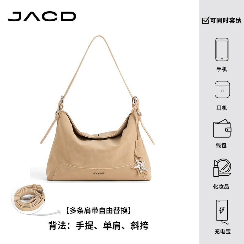 JACD Tote Large Capacity Commuter Armpit Messenger Bag