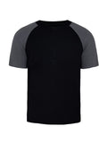 JCAESAR Half Zipper Shoulder Plunger Sports and Leisure Tee
