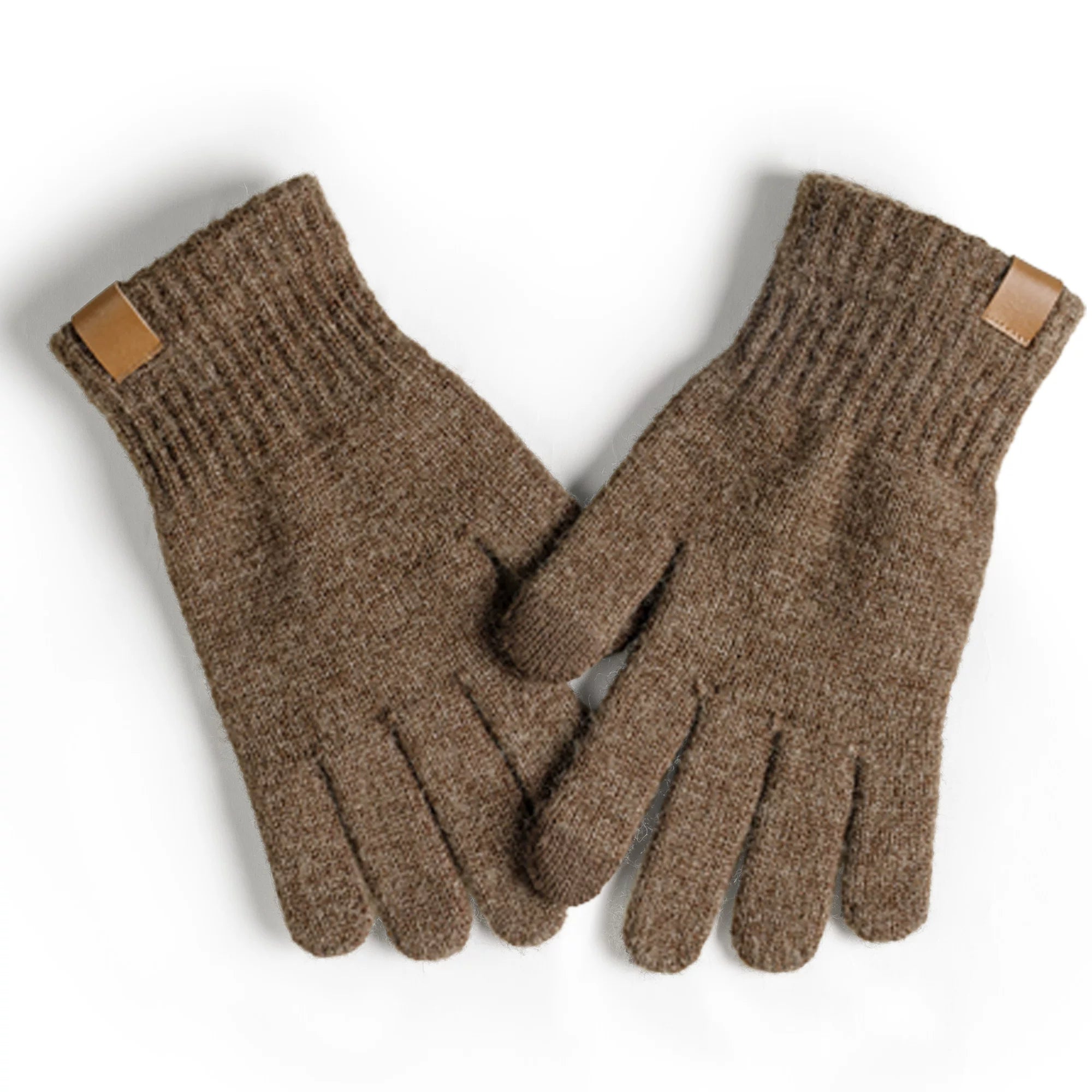 Maden Arctic Fleece Thickened Cold-proof Split Finger Touch Screen Gloves