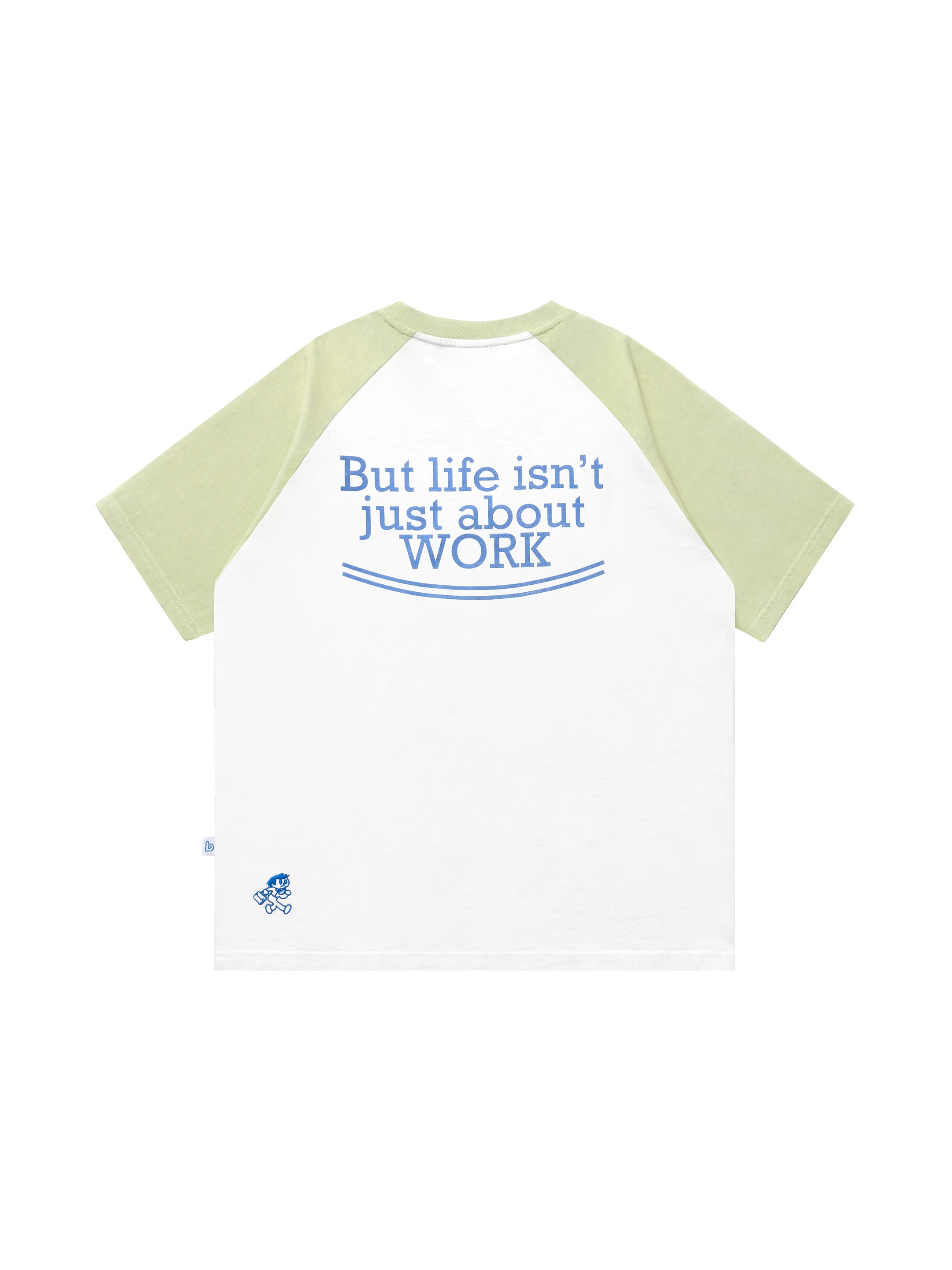 BENT IDEA Shoulder Casual Versatile Tee