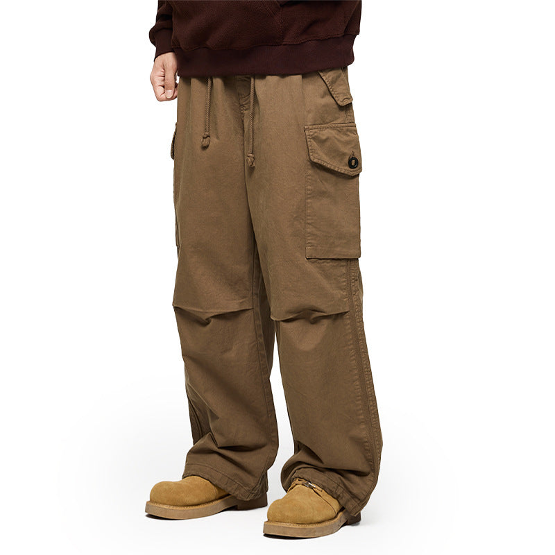 Inflation Trend Loose Parachute Pants