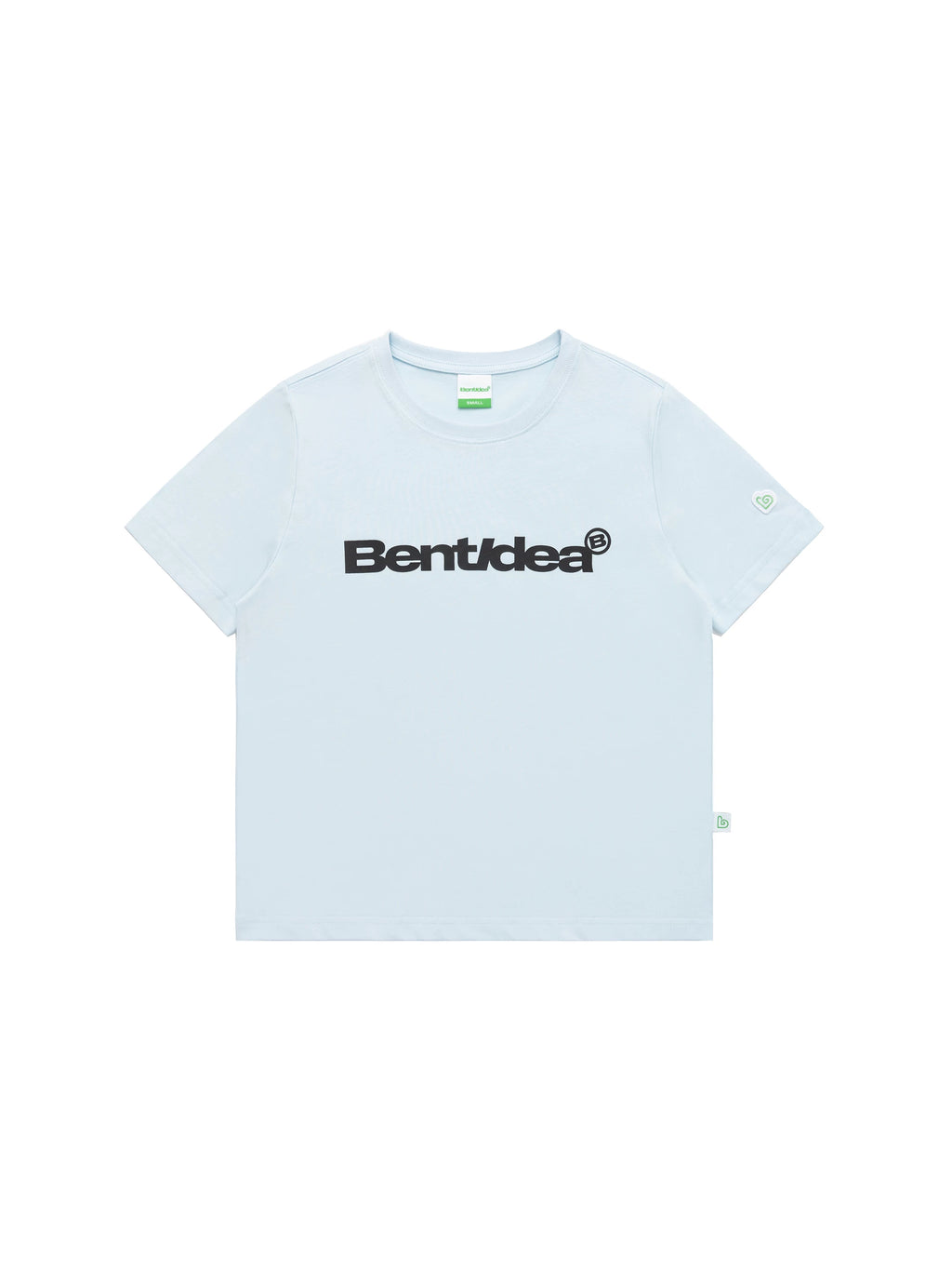 BENT IDEA Slim Fit Standard Font Logo Printed Tee