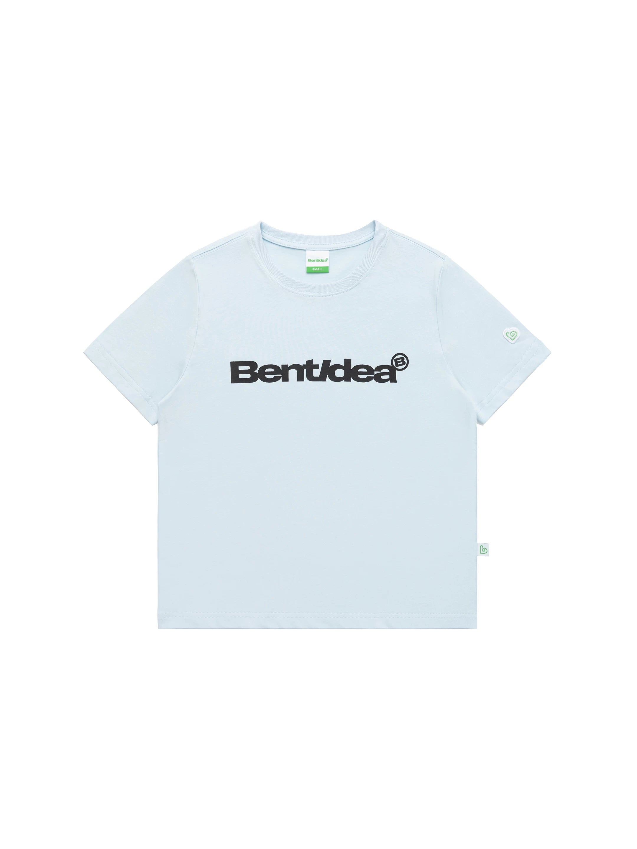 BENT IDEA Slim Fit Standard Font Logo Printed Tee