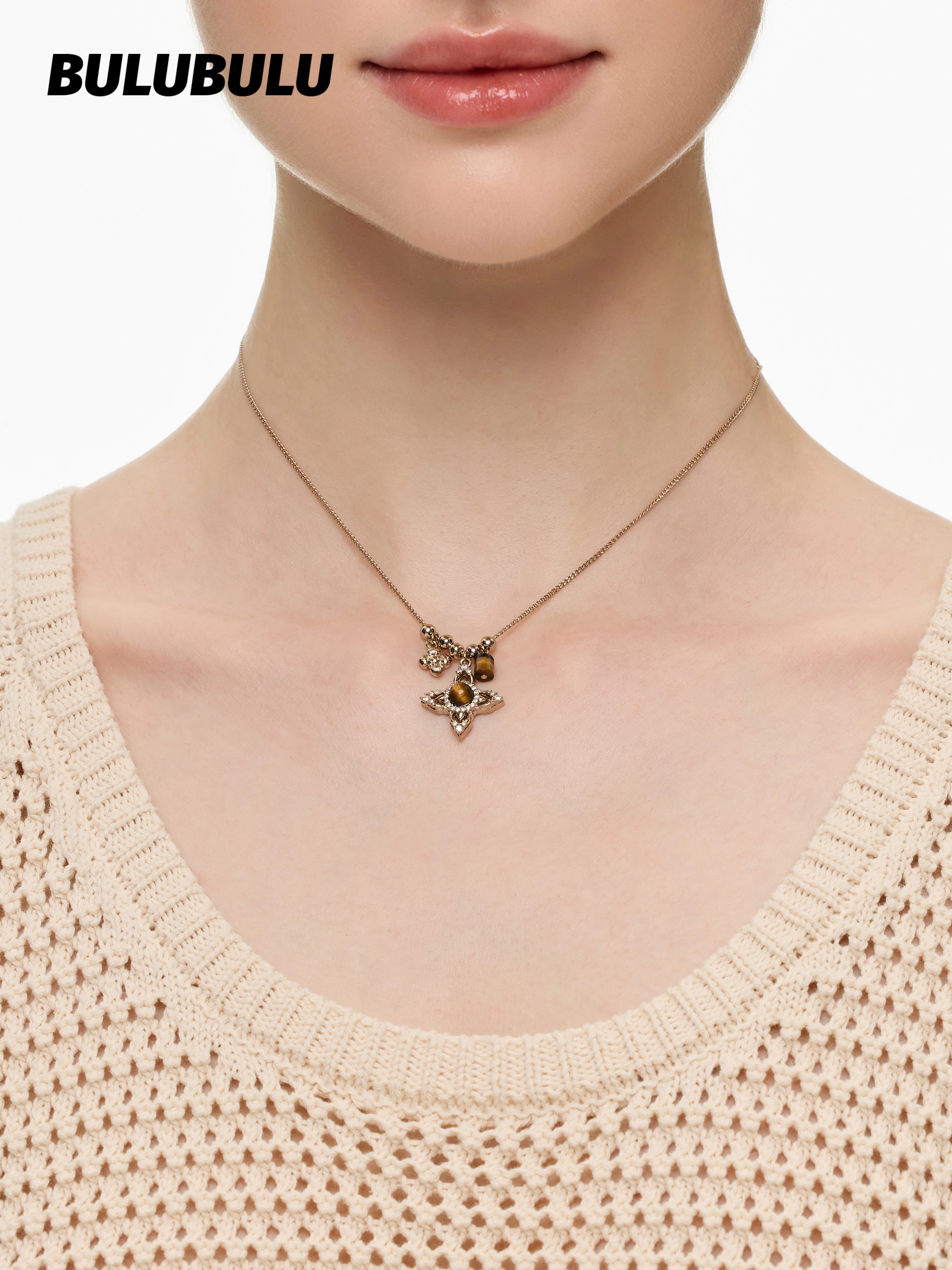 BULUBULU Tiger's Eye Necklace