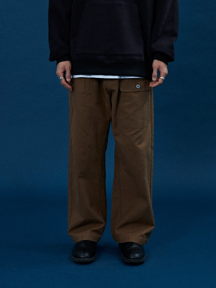 SUPERTOFU Vintage Multi-pocket Cargo Pants