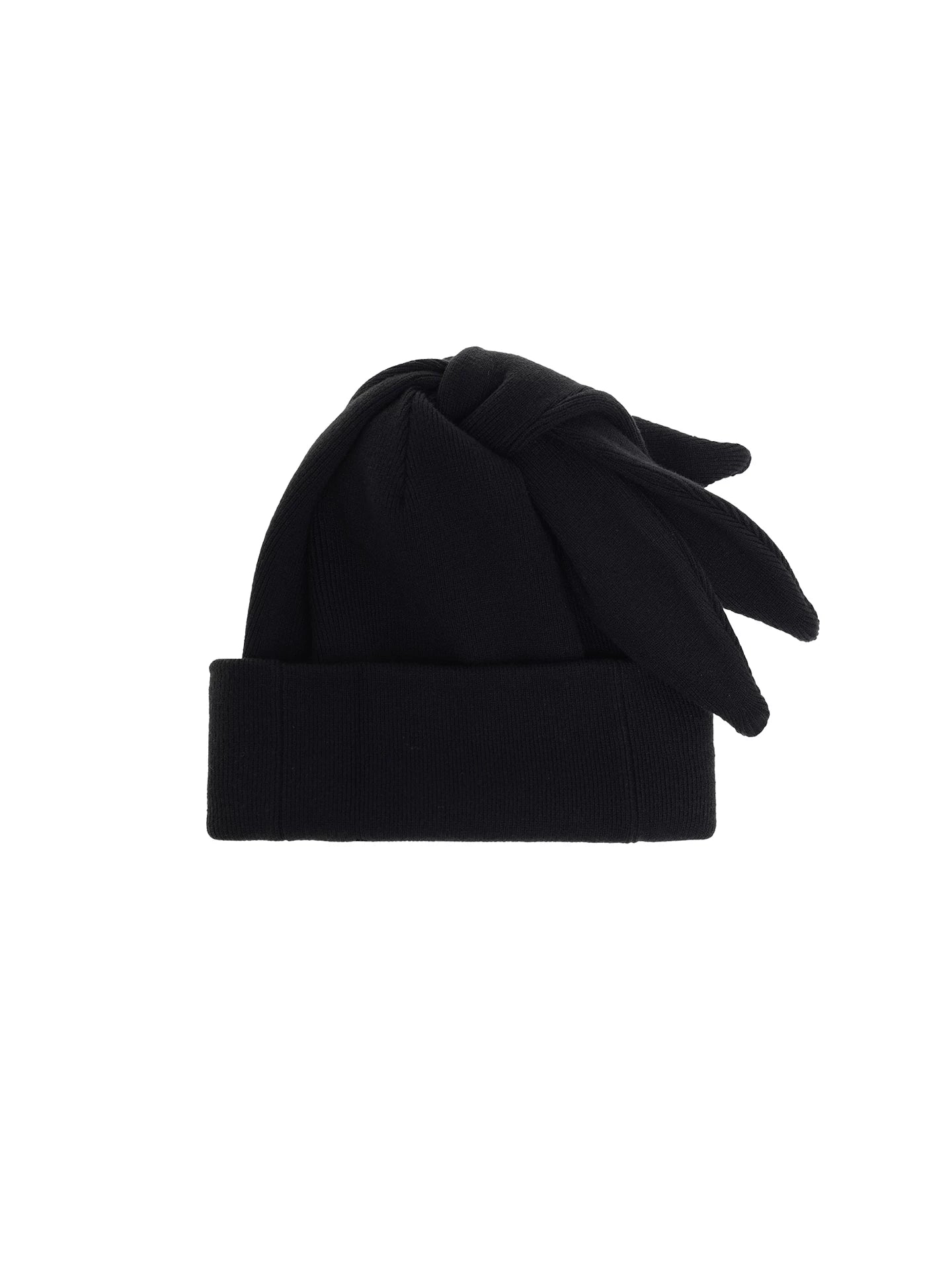 6CRAYON Three-ear Multi-wear Method Solid Color Knitted Wool Hat