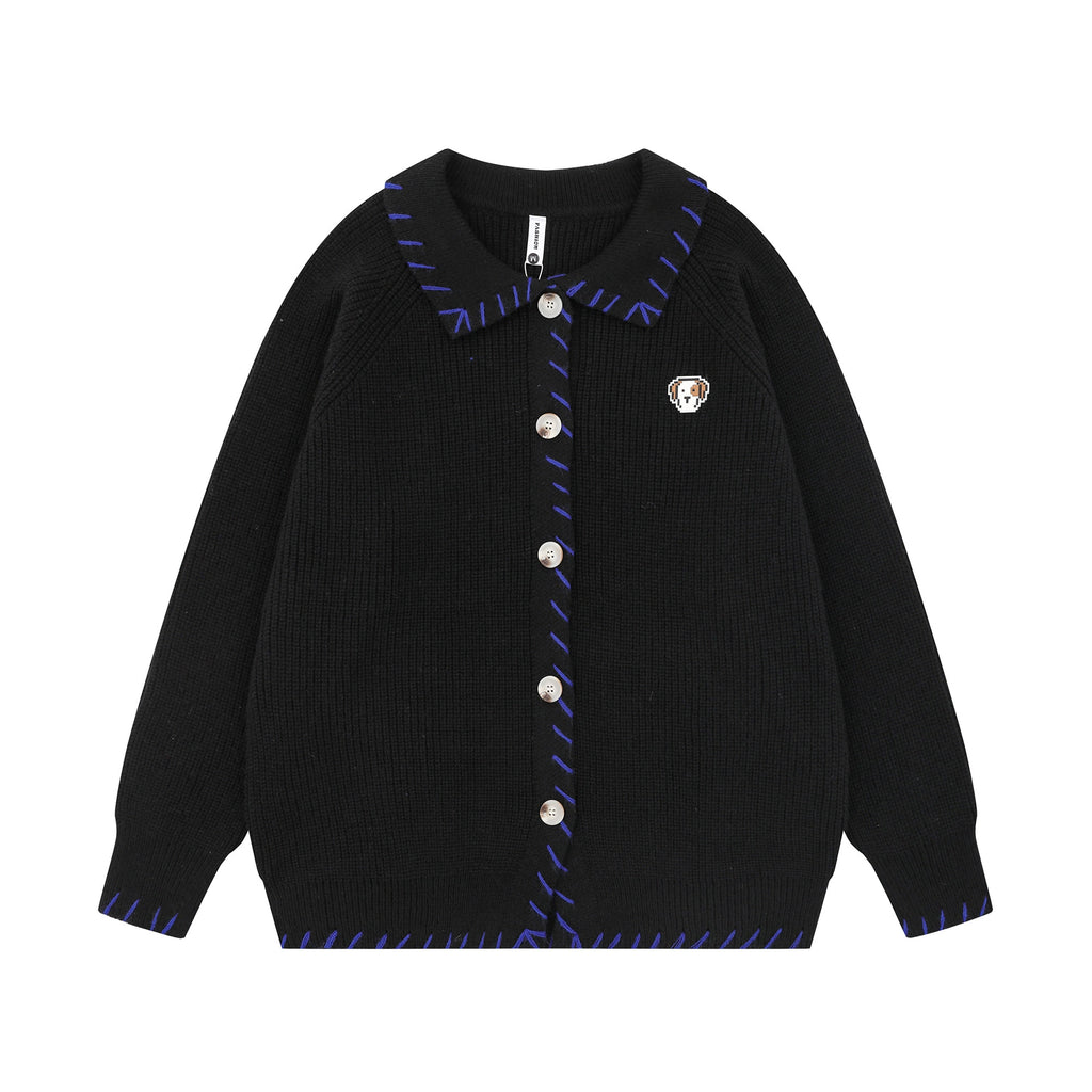 Zuocisankon Premium Lighting Thread Knitted Cardigan Sweater