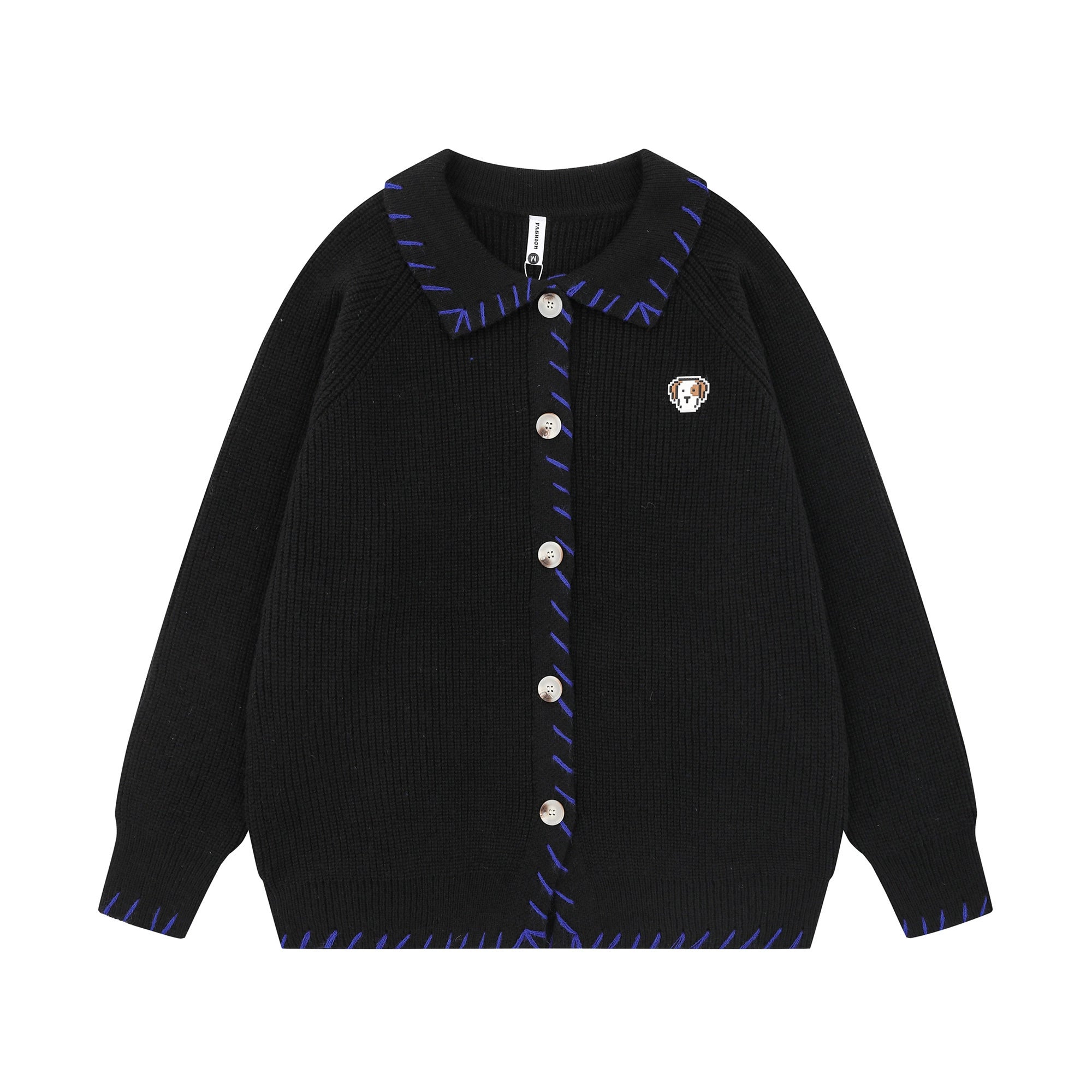 Zuocisankon Premium Lighting Thread Knitted Cardigan Sweater