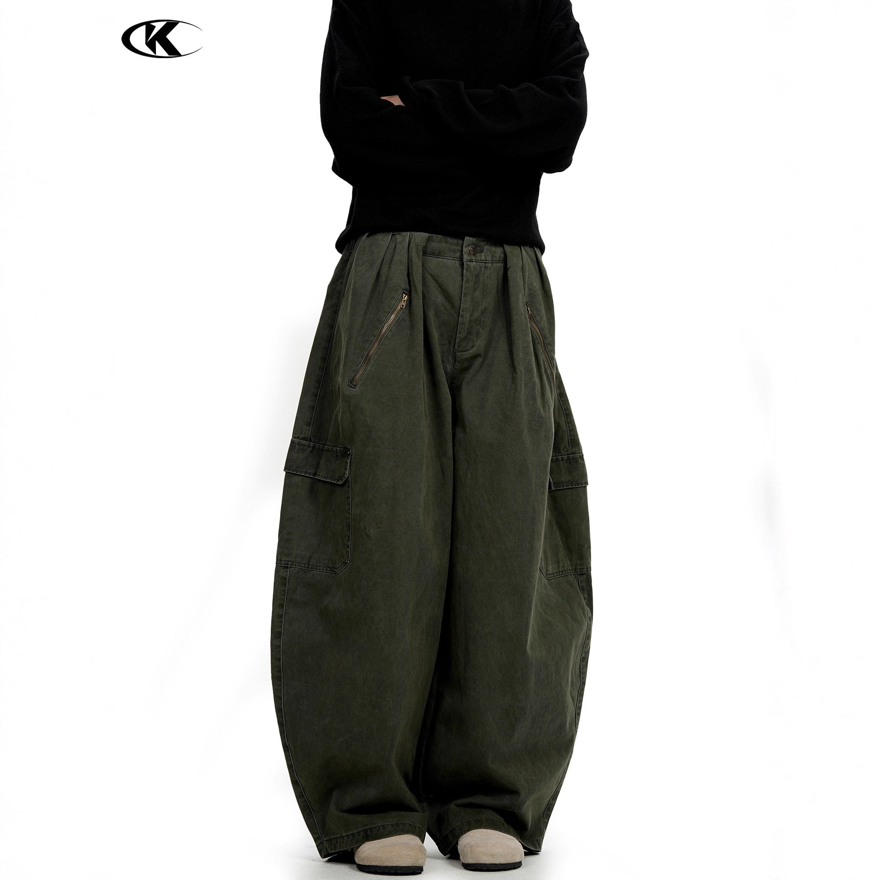 11KN Scimitar Casual Loose Overalls