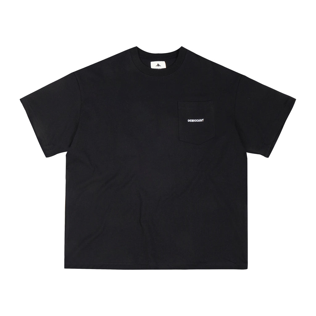 DESICCANT Embroidery LOGO Silhouette Loose Tee