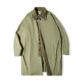 Madden Balmacaan Windbreaker Long Thin Coat