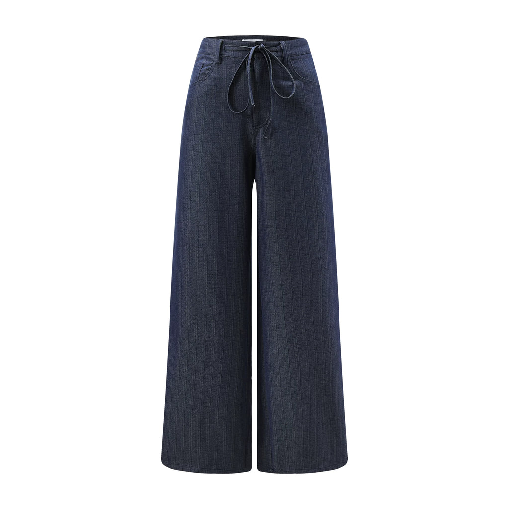 Barb Chill Strap Wide Leg Versatile Jeans