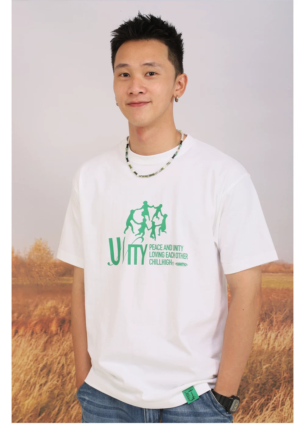 ChillHigh Simple and Versatile Casual Loose Tee