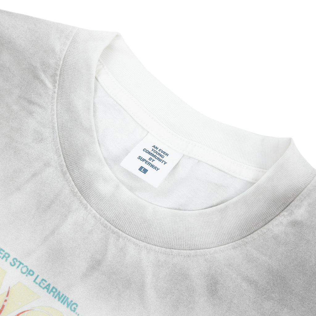 SUPER WAY Gradual Change of Old Loose Tee