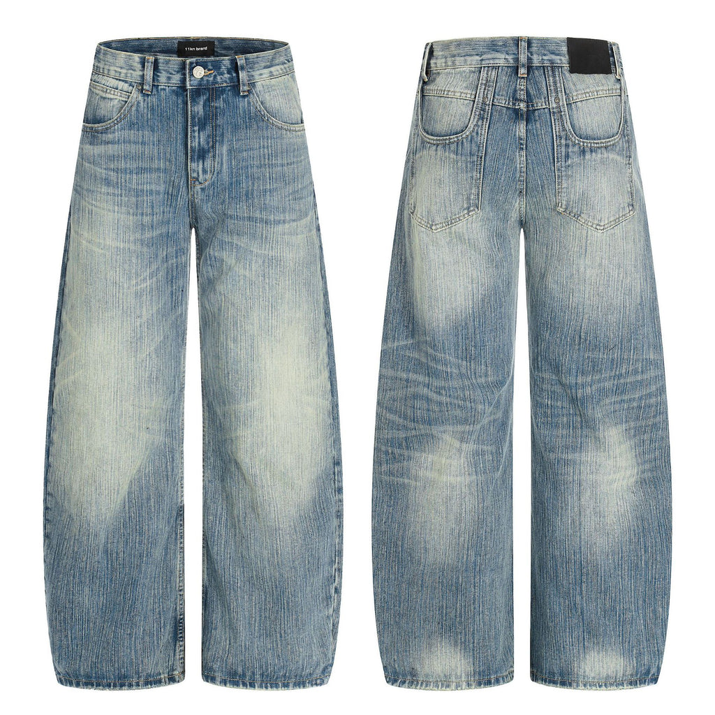11KN Wide Leg Skinny Loose Jeans
