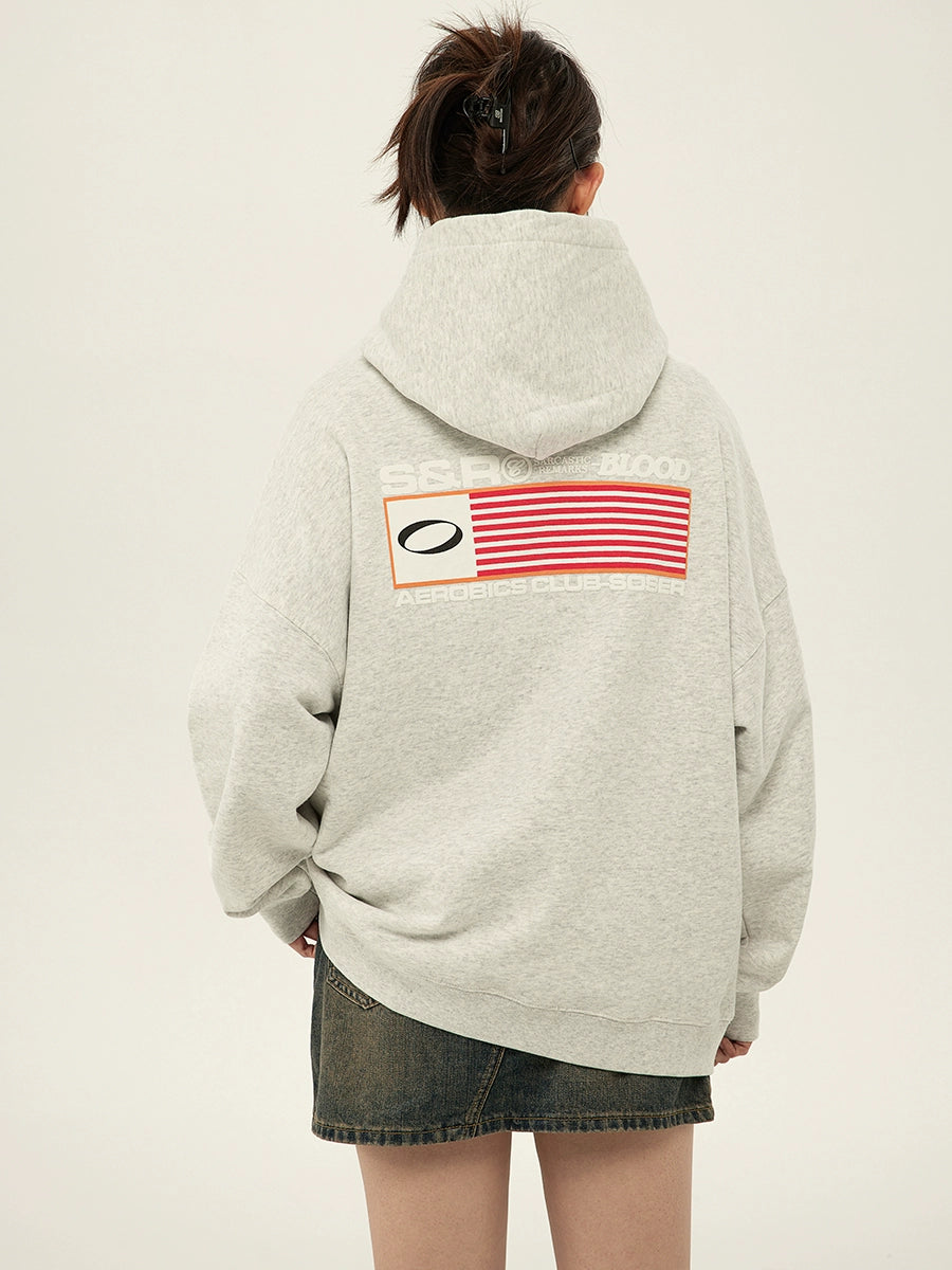 SOSER Vintage Heavy Casual Hooded Sweater