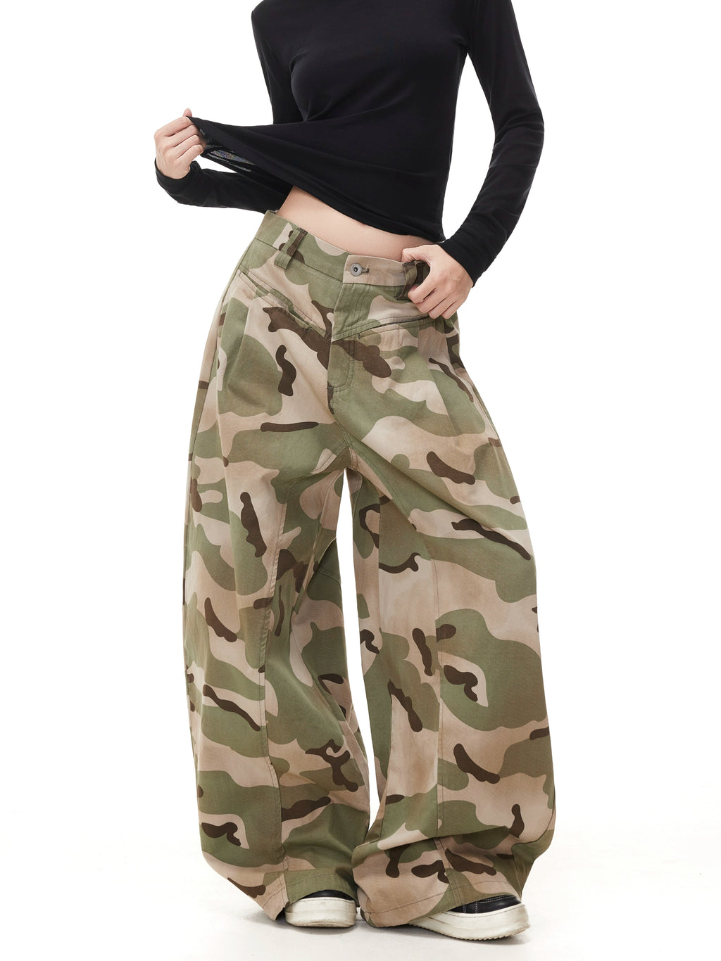 BTSG Pleated Camouflage Scimitar Overalls