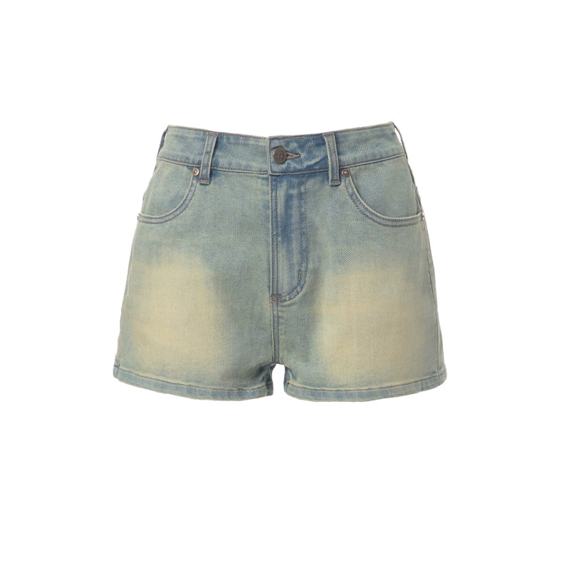 ABMY Sexy Hip-wrapped Denim Shorts