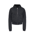 JCAESAR Bud Drawstring Hooded Shoulder Sweater