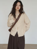 EM  Slim-fit Knitted Cardigan Jacket