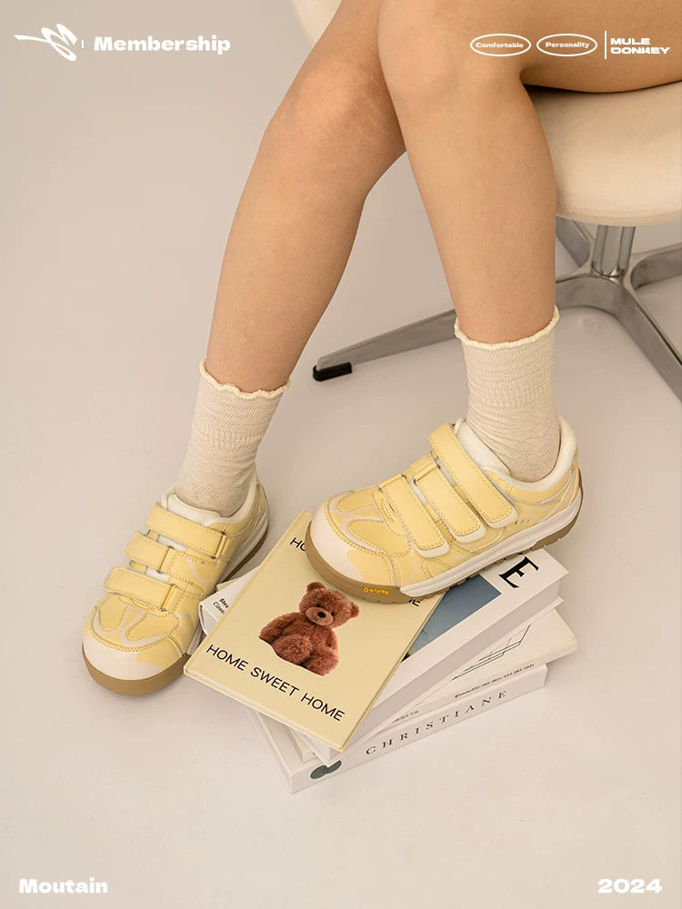 Donkey Velcro Sports Casual Thick Baseplate Shoes