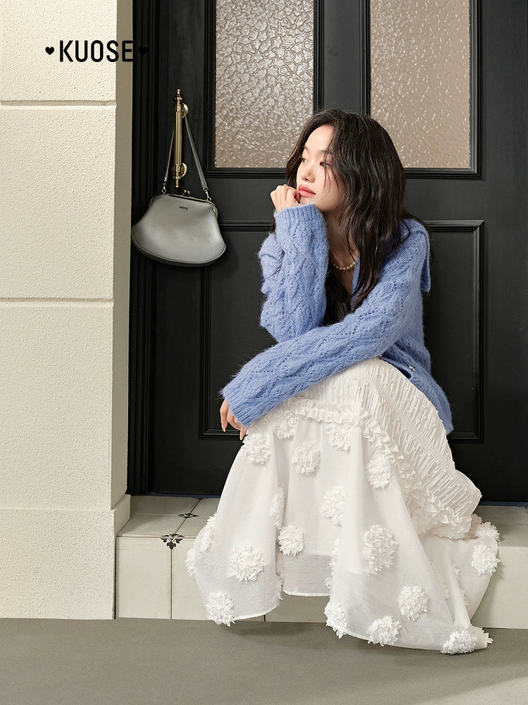 Kuose Puff Cake Skirt