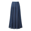 Barb Chill Large Skirt Diamond Chiffon Dress