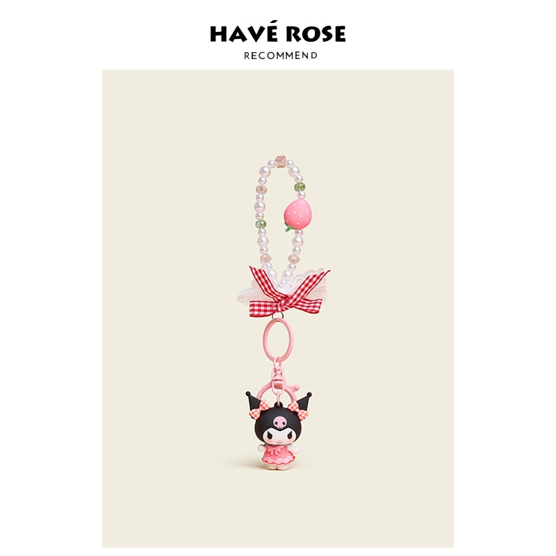HAVEROSE Hellokitty Cute Girl Heart Pendant