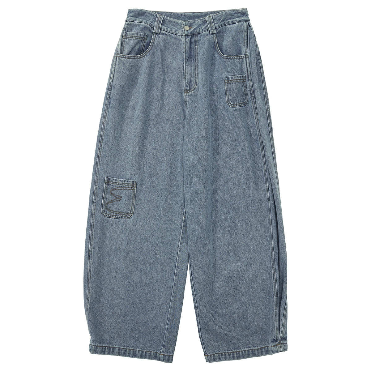 Mentmate, Vintage Pocket Collage Jeans