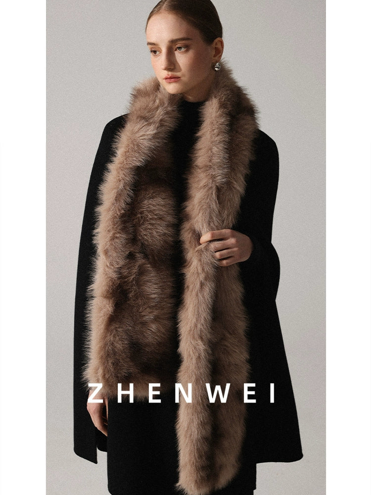 ZHENWEI Lazy Warm Fluffy Scarf