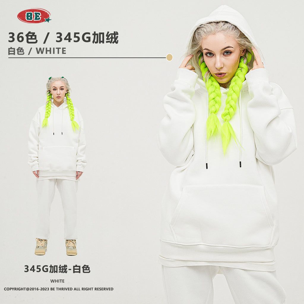 "Clearance" BE 345g Loose Fit fleece hoodie