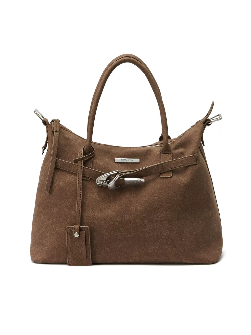 TAICHIISM Hand Bag Dual-purpose Buckle Suede Tote Bag