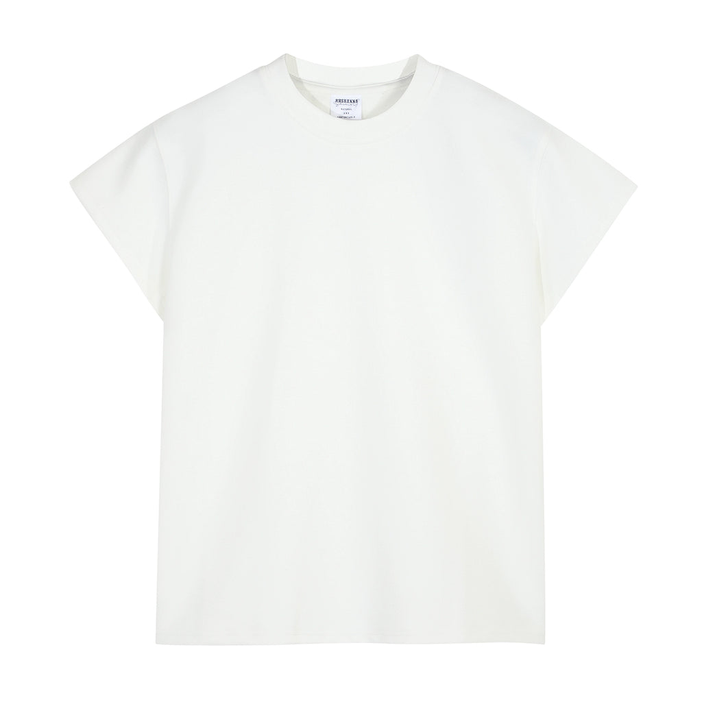 BLACKLISTS American Front Shoulder Solid Color Tee