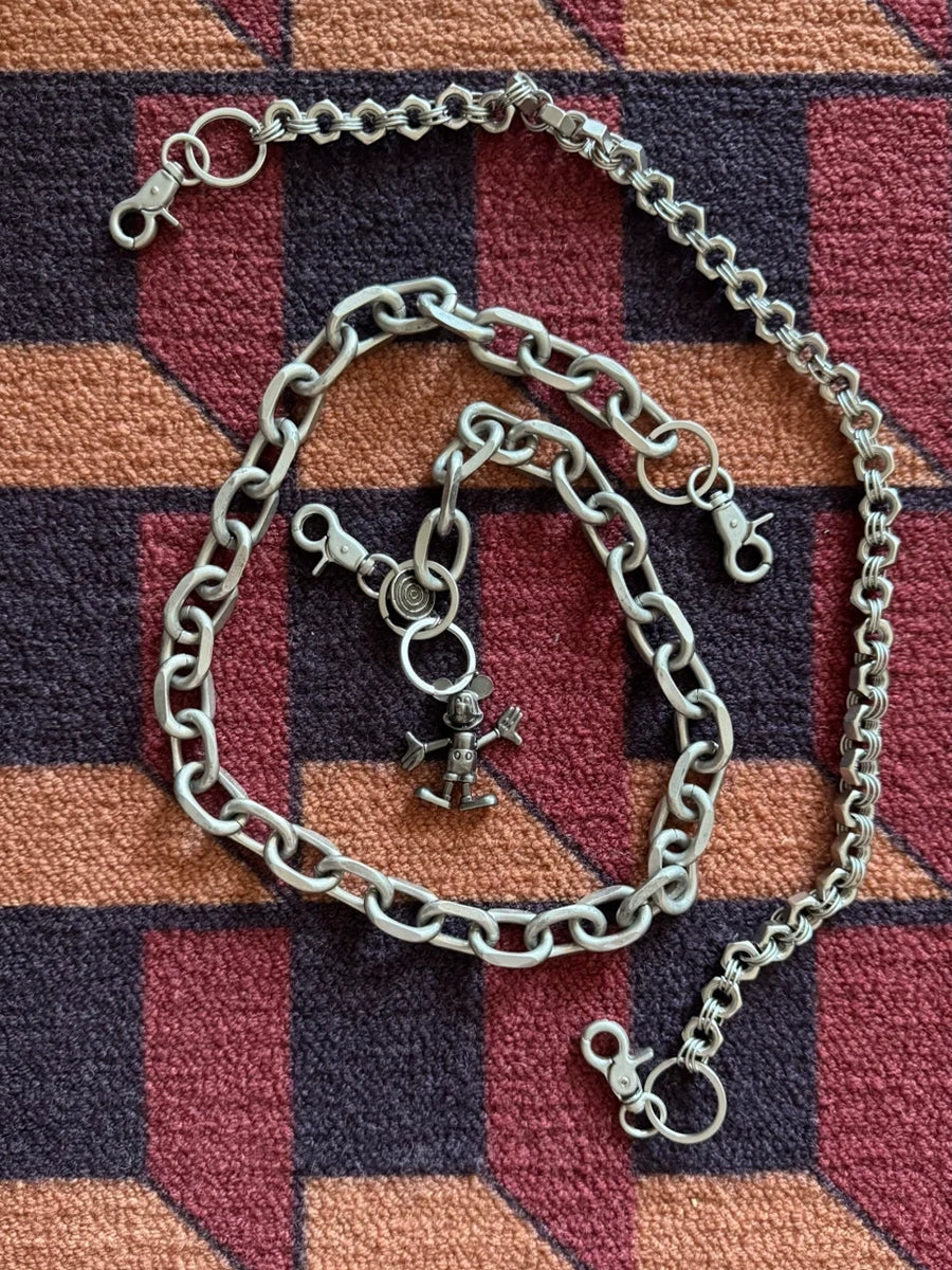 DND4DES Retro Old Spoof Mickey Pendant Trouser Chain