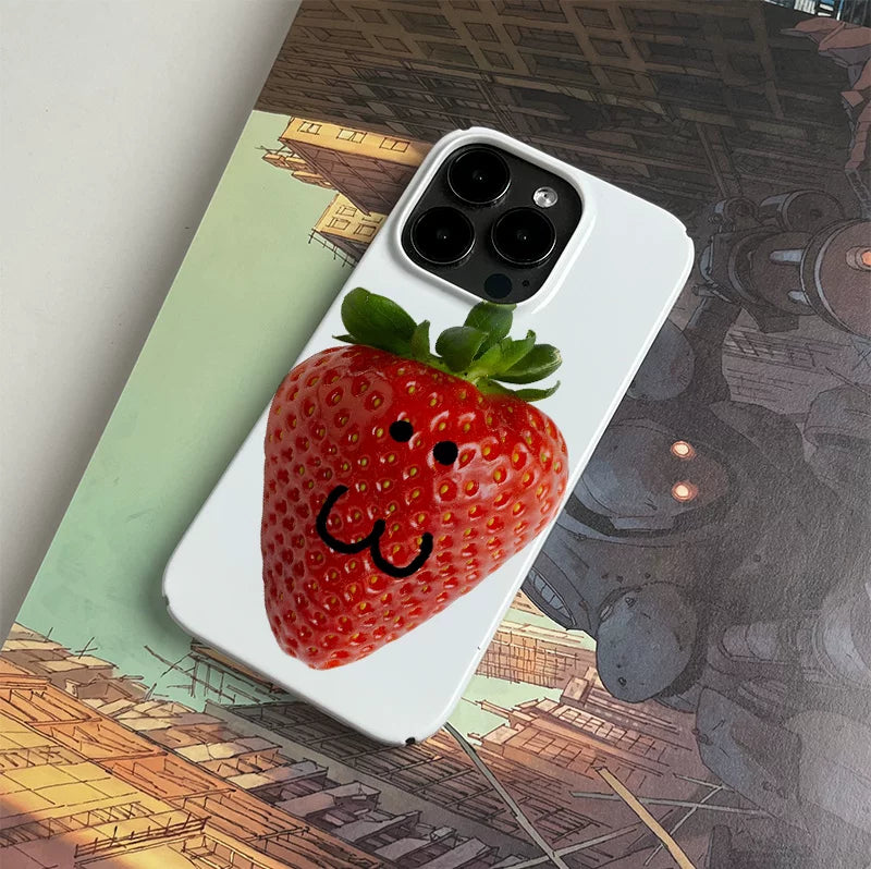 Pbcase Strawberry Niche High-end IPhone