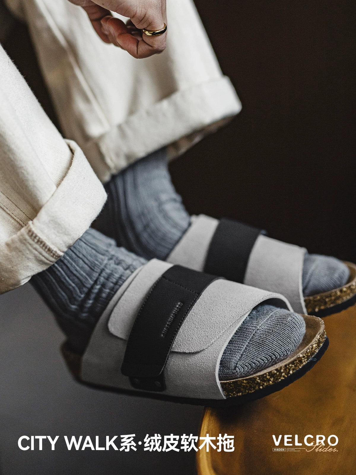 Madden Muller Velcro Slippers