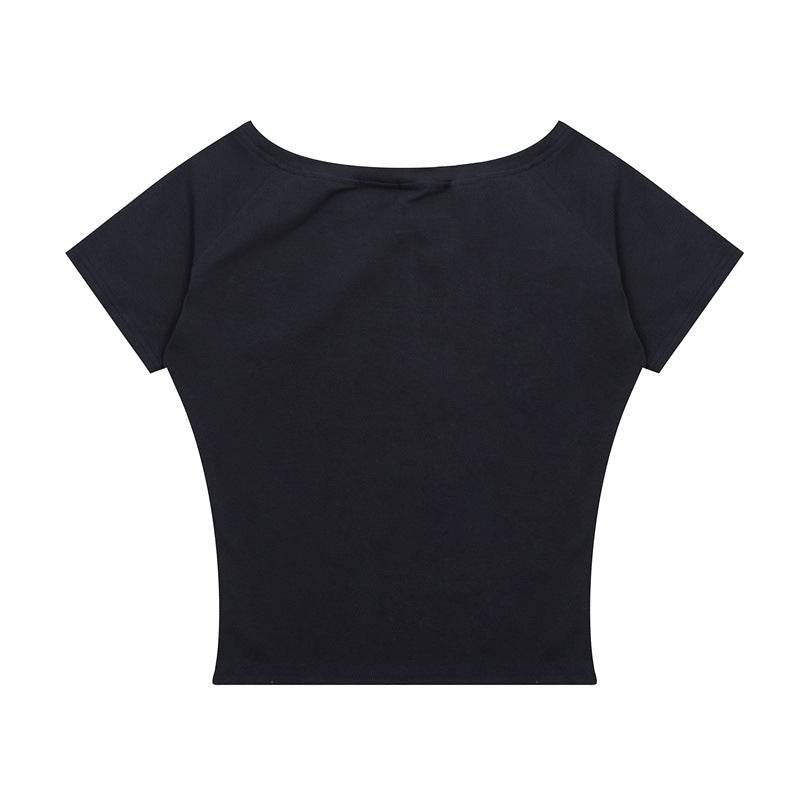 Nariele Letter Print Fashion Ins Tee