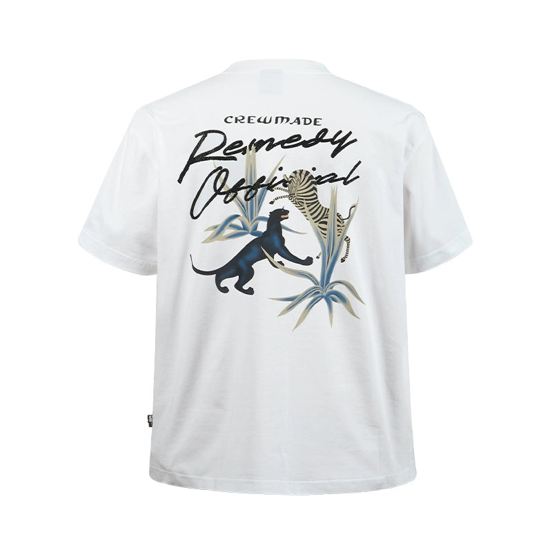 Remedy Black Panther Hot Diamond Tide Brand Loose Tee