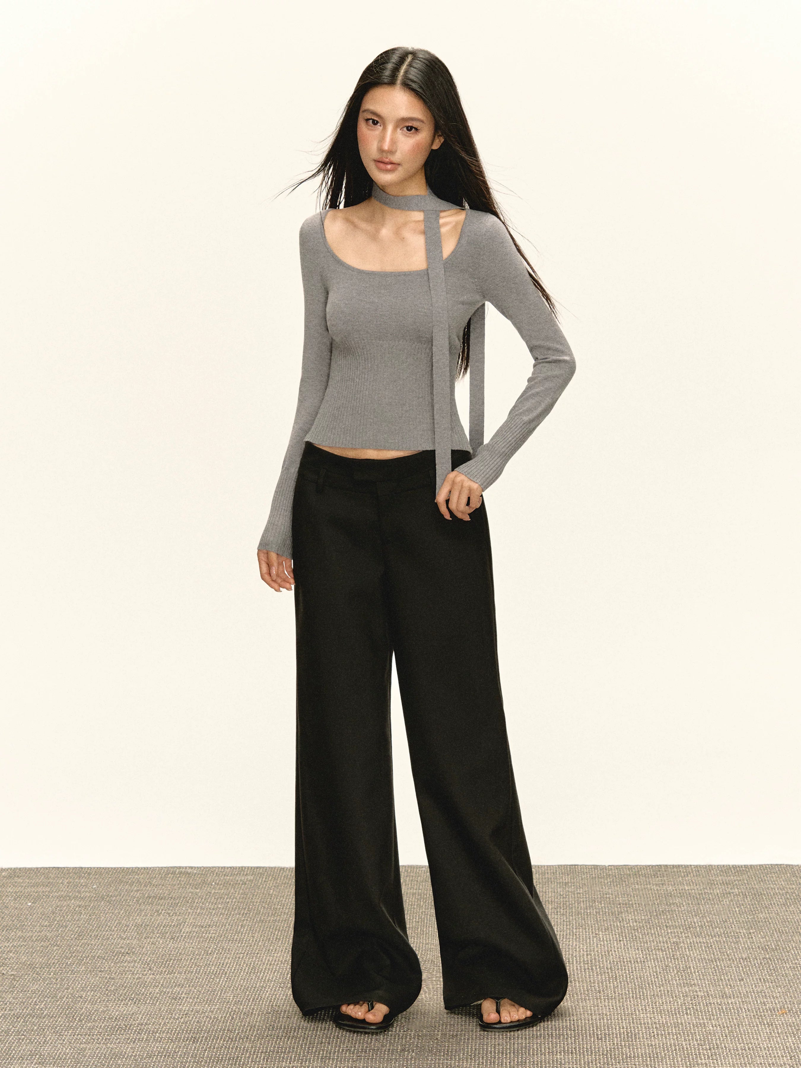 Ariseism Vintage Loose Versatile Suit Pants
