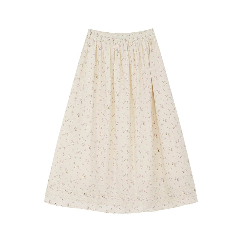 KANO Stand-up Collar Top Skirt Set