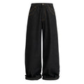 POH Butterfly Bag Embroidered Straight Loose Jeans
