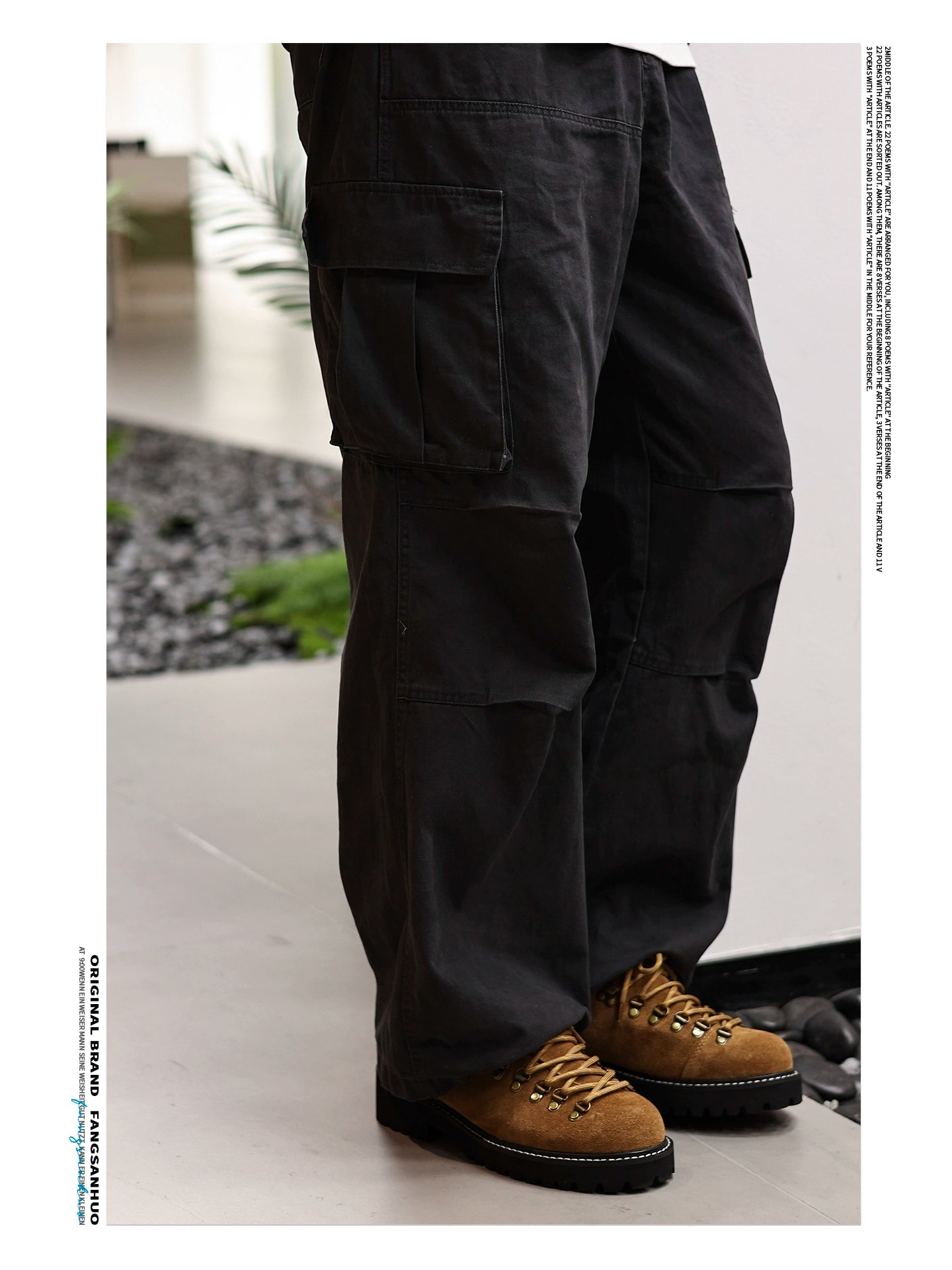 FANGSANHUO Casual Retro Platform Heightening Derby Shoes