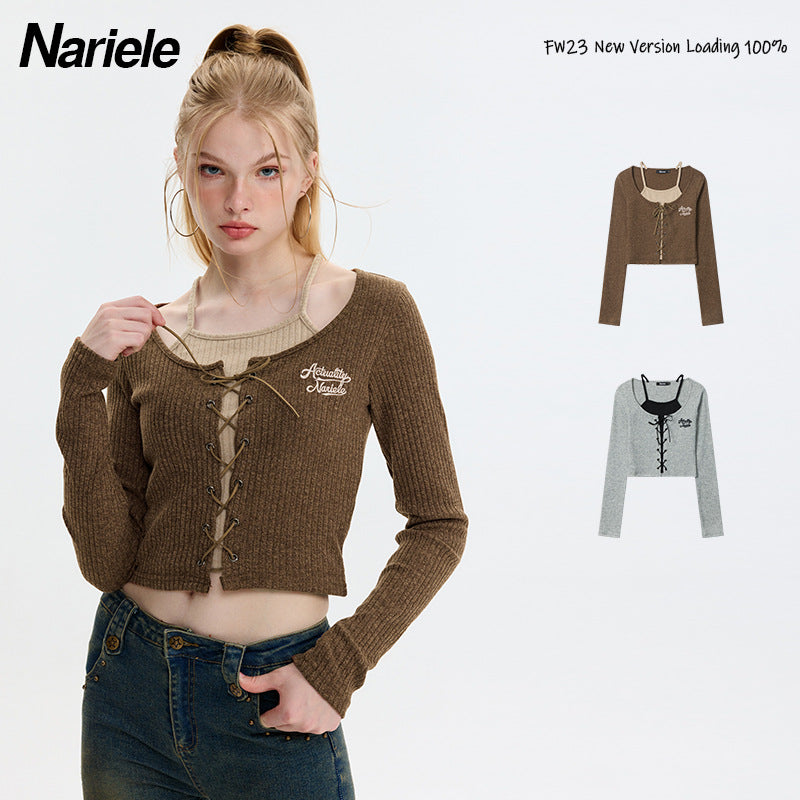 Nariele American Spice Girl Embroidered Cardigan