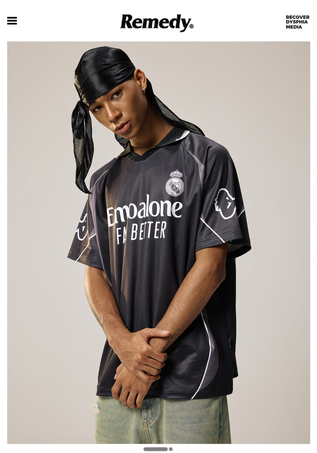 Remedy Real Madrid lonely POLO jersey Tee