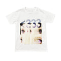 PAIKI Crew Neck Front Shoulder Loose Tee