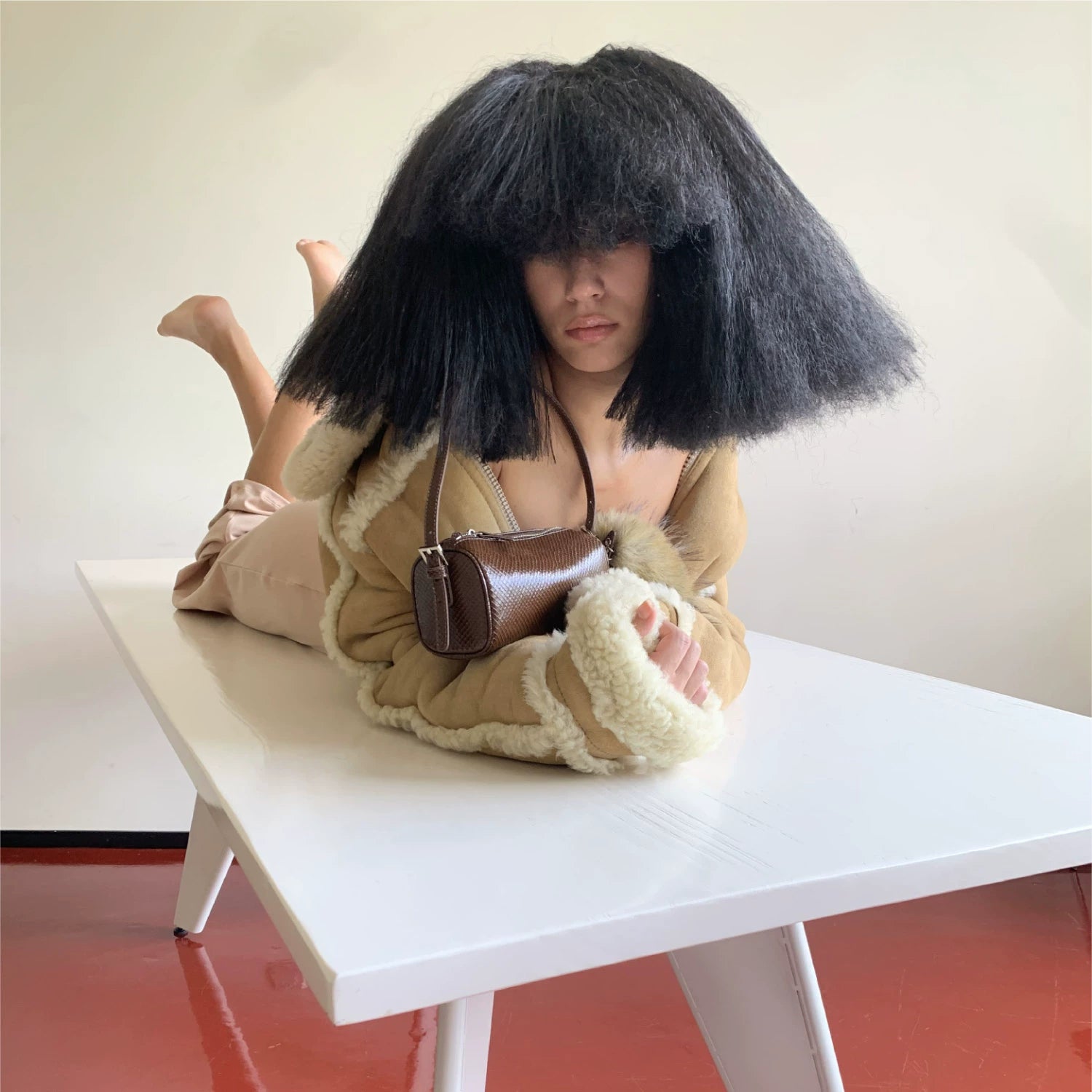 ECODAY Mini Pencil Case Cylinder Handbag